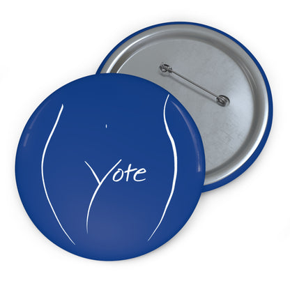 Vote Pin (Blue)