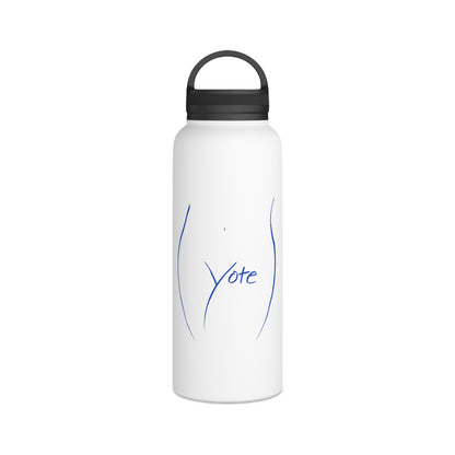 Vote Stainless Steel Water Bottle, Handle Lid