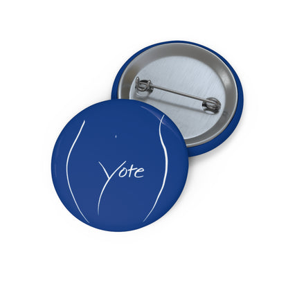 Vote Pin (Blue)