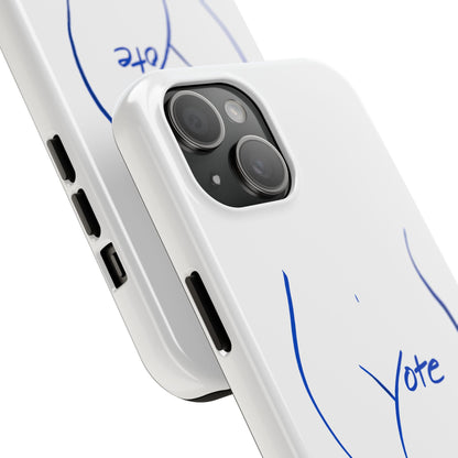 Vote iPhone Cases (White)