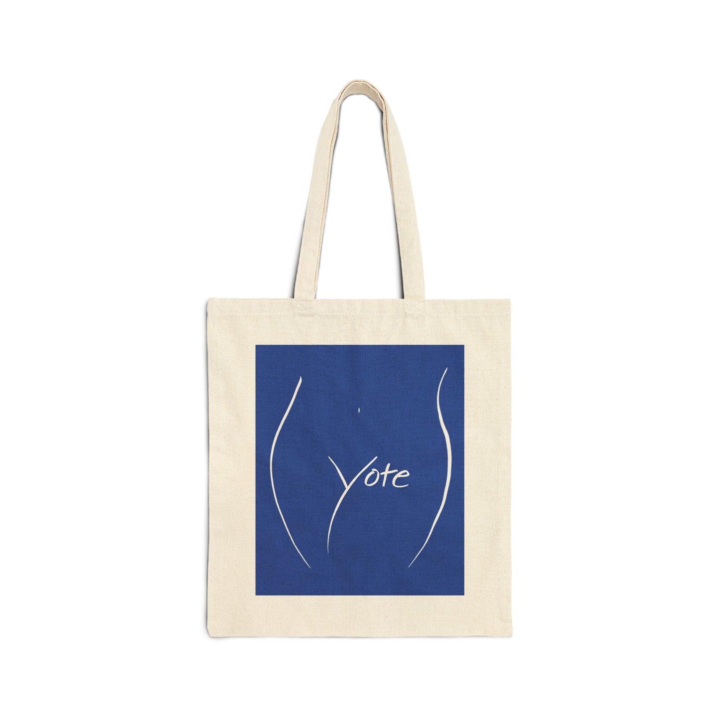 Vote Cotton Canvas Tote Bag