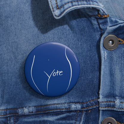 Vote Pin (Blue)