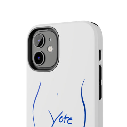 Vote iPhone Cases (White)