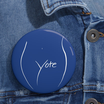 Vote Pin (Blue)